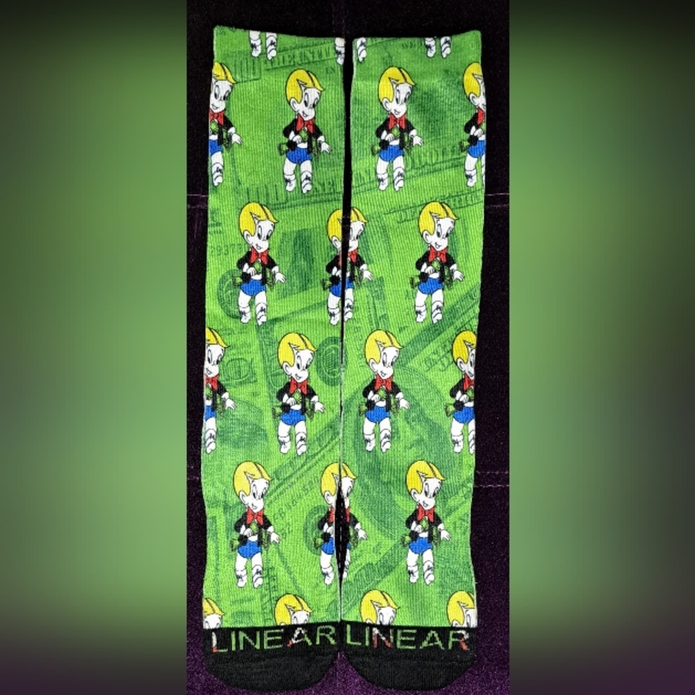 Long Richie Rich socks